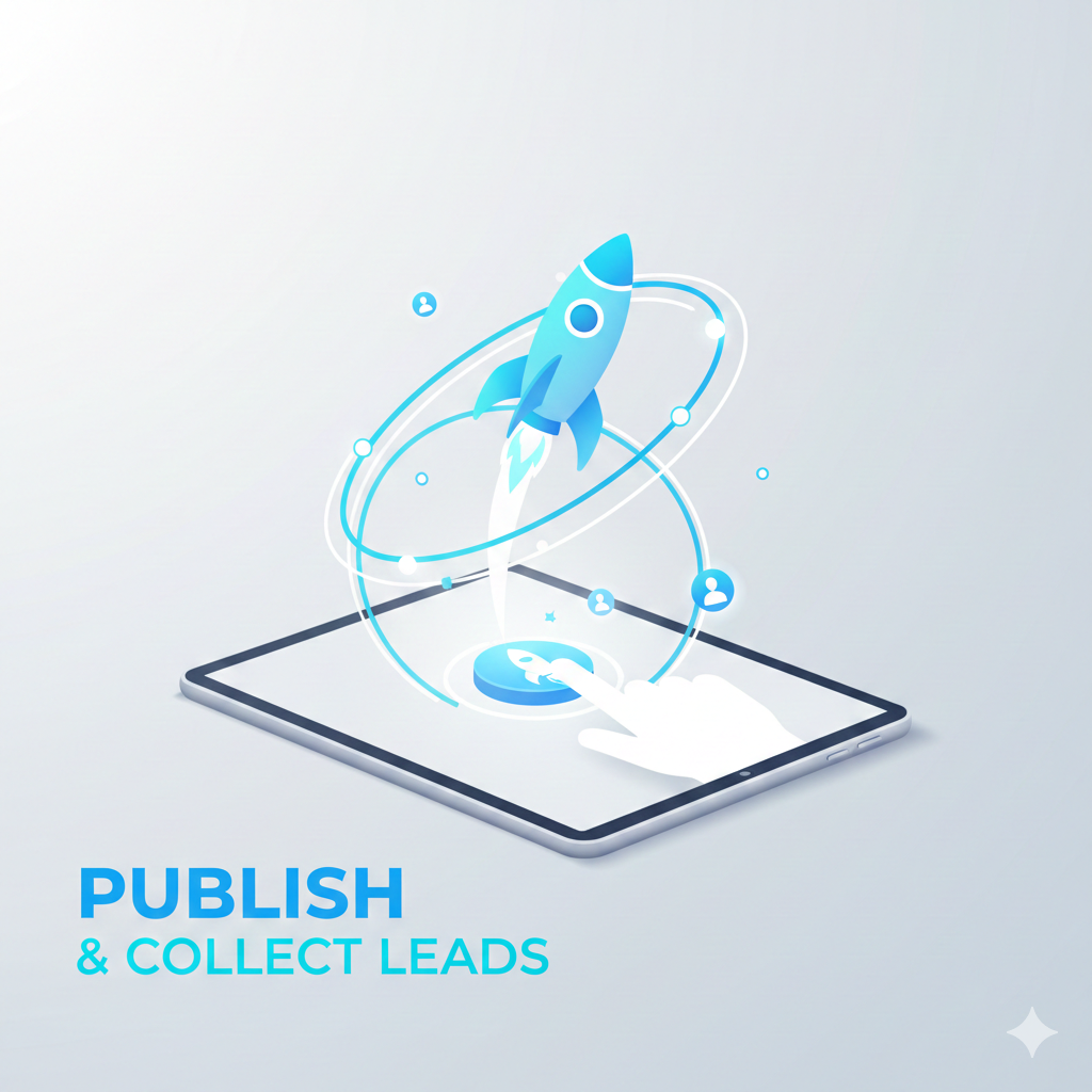 Publish & collect leads