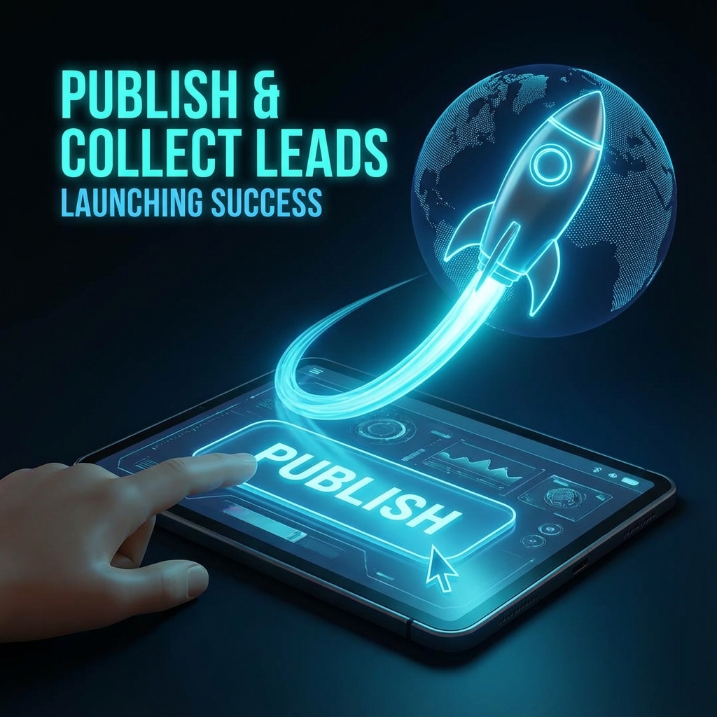 Publish & collect leads